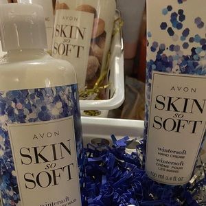 Skin so soft body wash and lotion